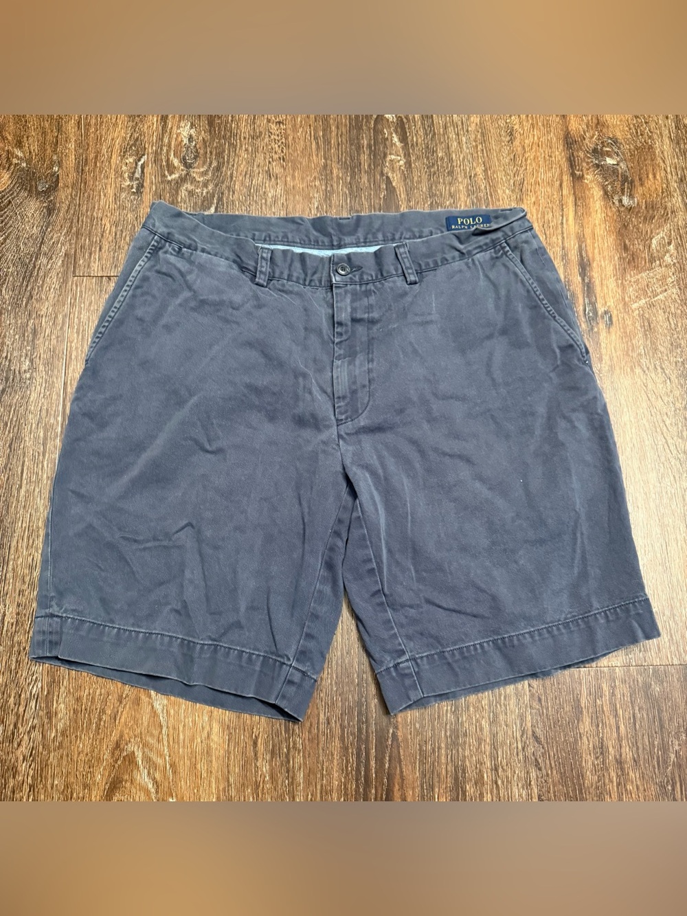 Polo Ralph Lauren Gray Men’s Cotton Preppy Casual Summer Chino Shorts Sz.34